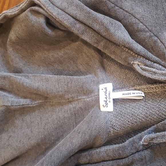 Splendid assymetrical cut hoodie - Picture 3 of 4